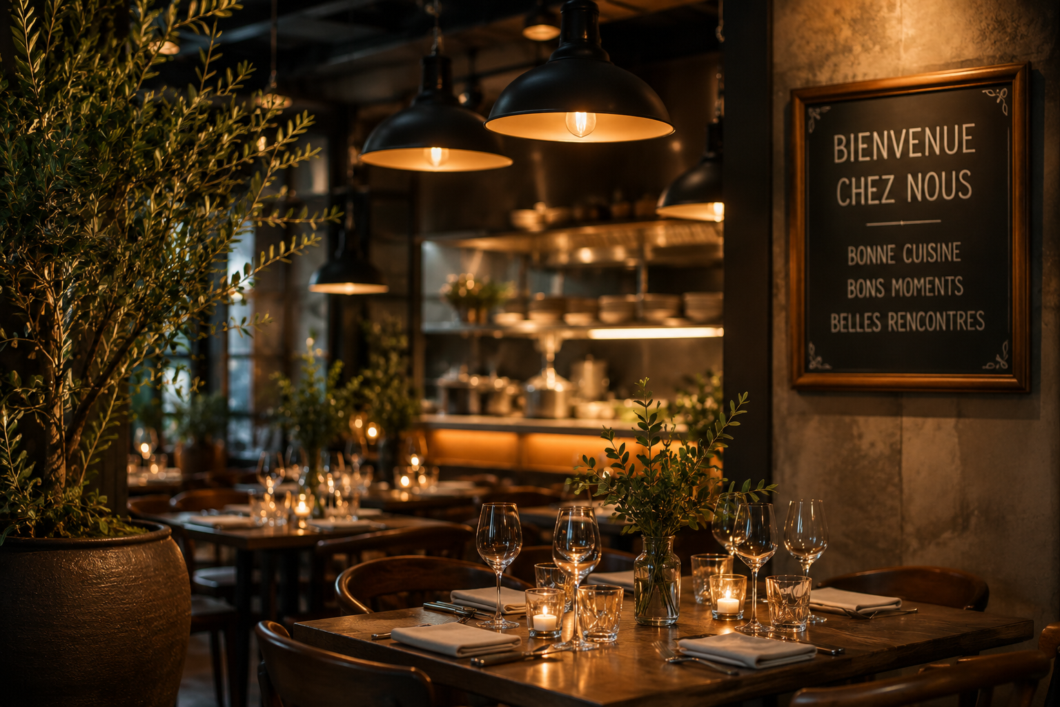 Une passion pour la cuisine